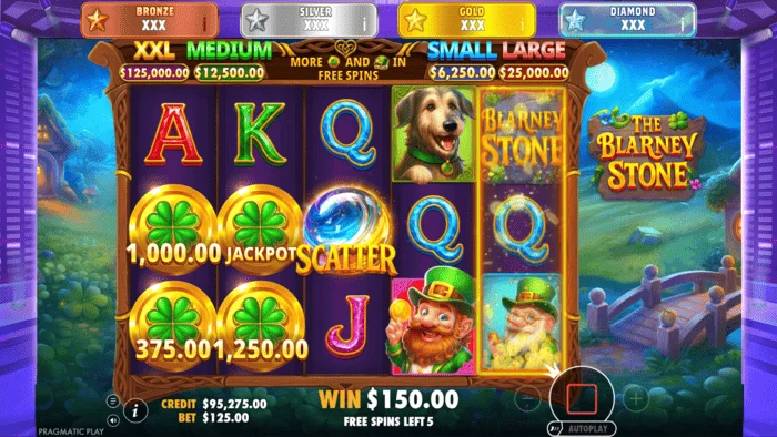 The Blarney Stone - Jackpot Reveal-bonusrulett